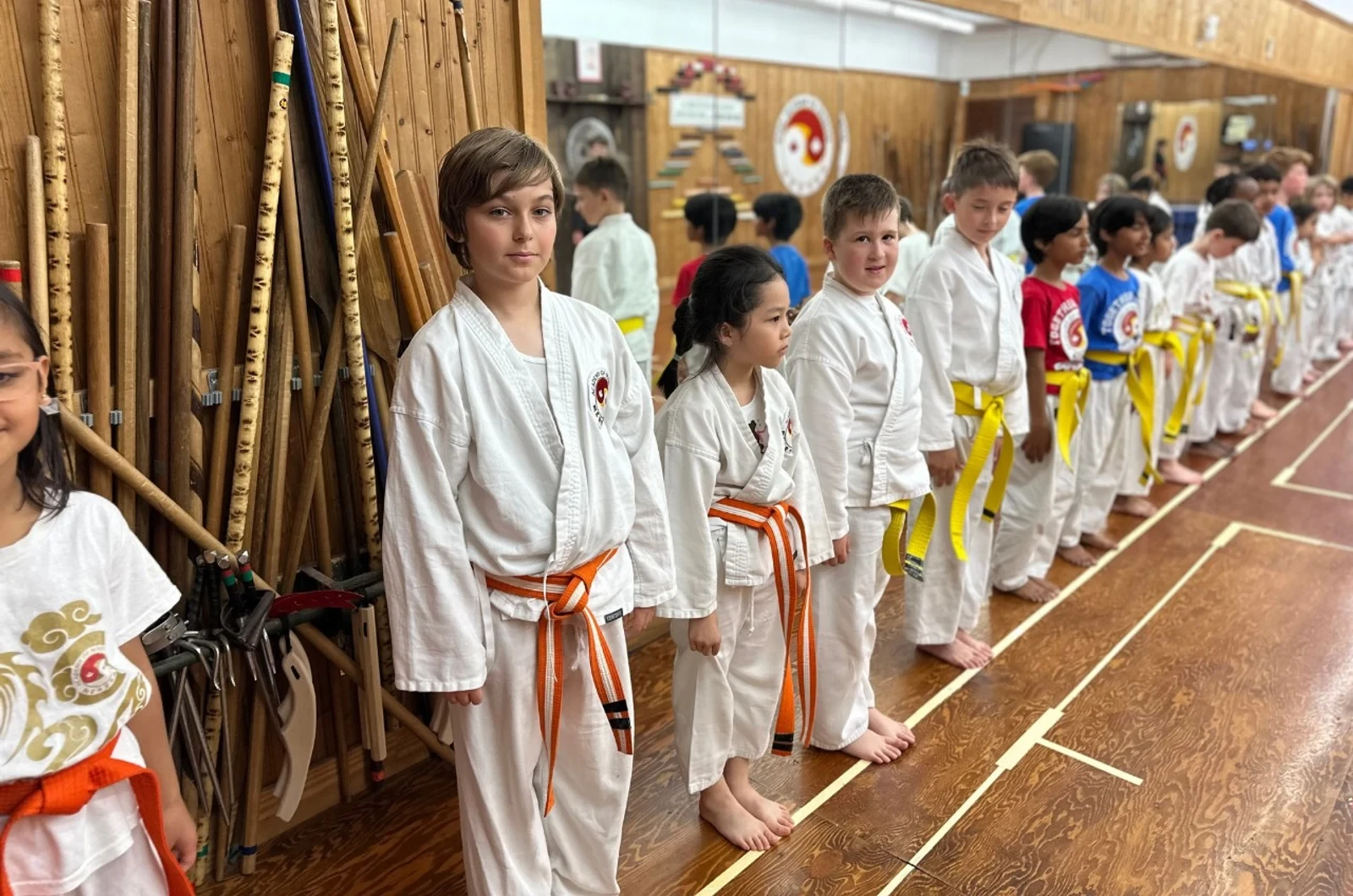 Kids martial arts class at Port Credit Academy of Martial Arts