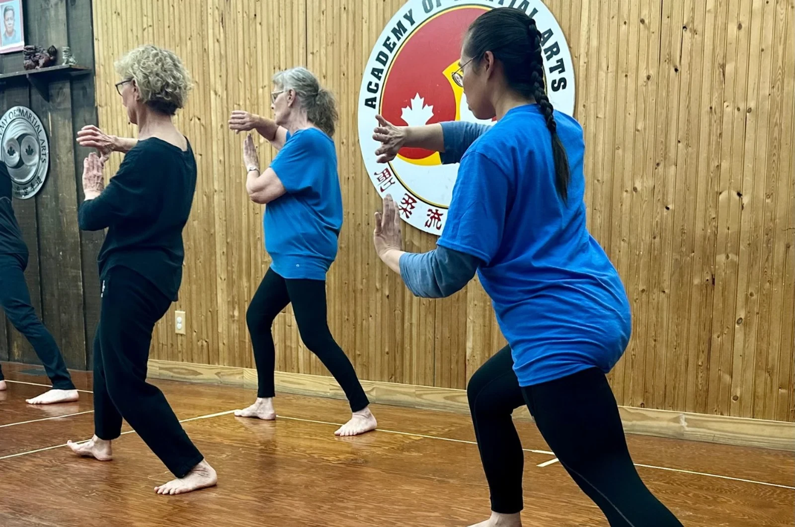 Tai Chi form practice at Port Credit Academy of Martial Arts